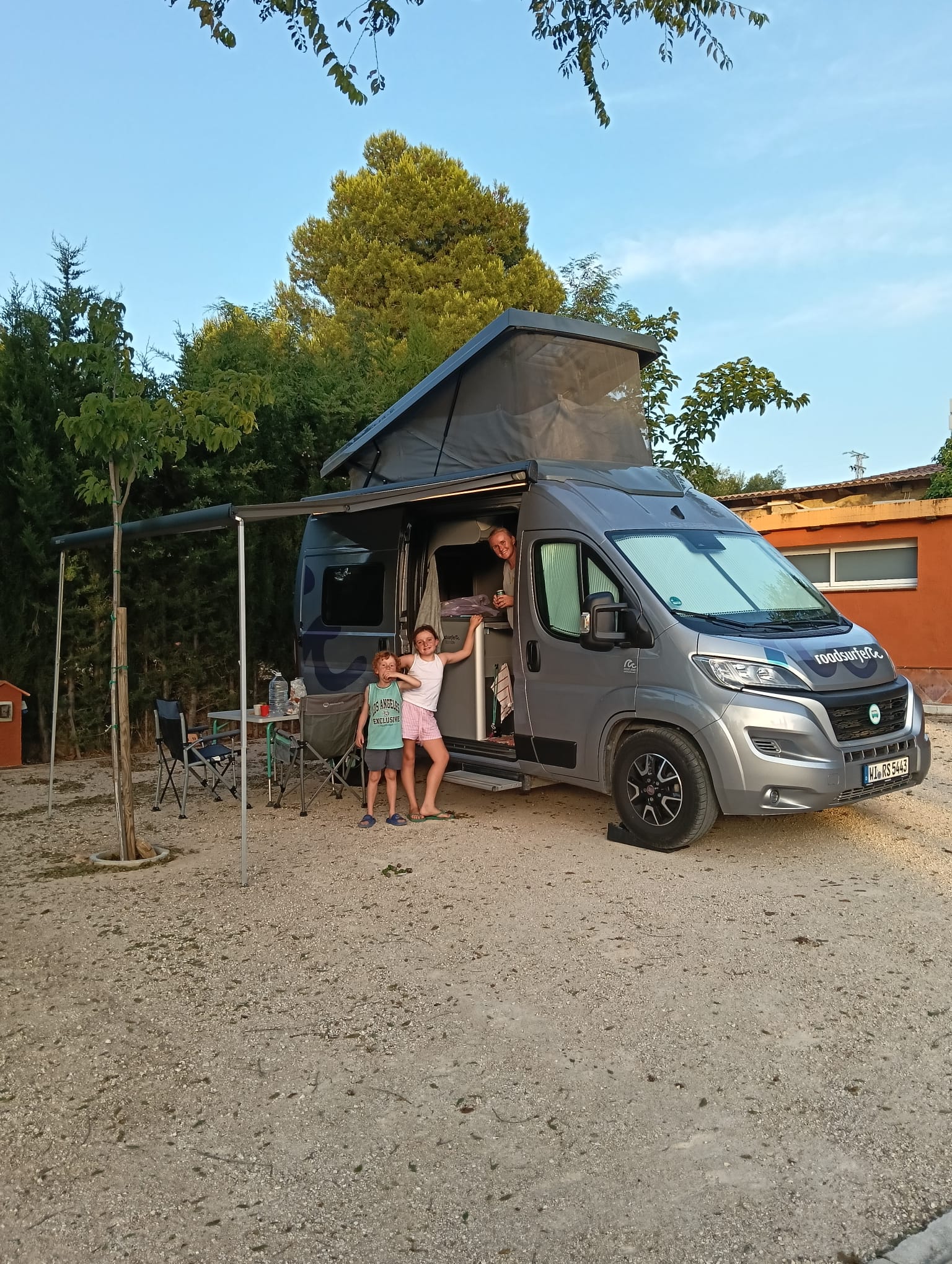 campervan in spain