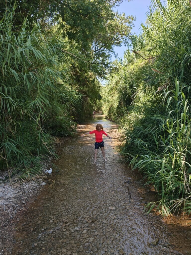 waterfalls with kids in algarve