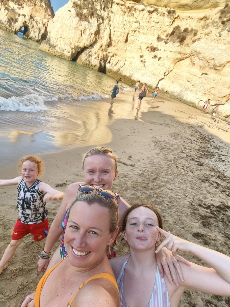 algarve beaches with kids