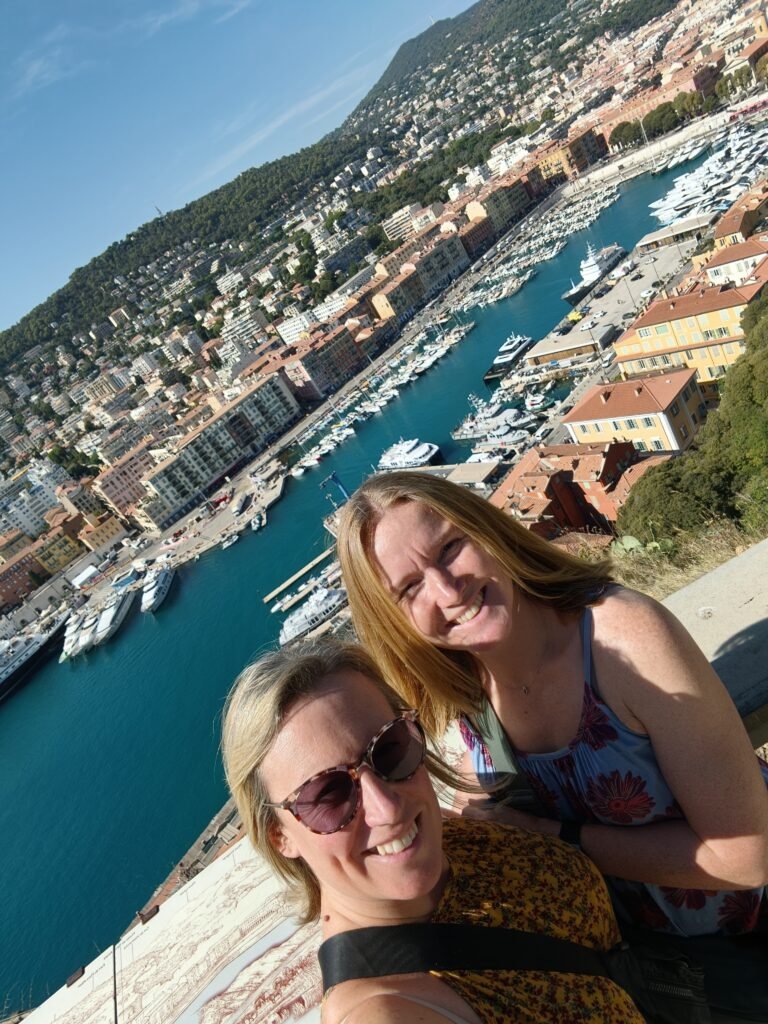 port view from Colline du Chateau